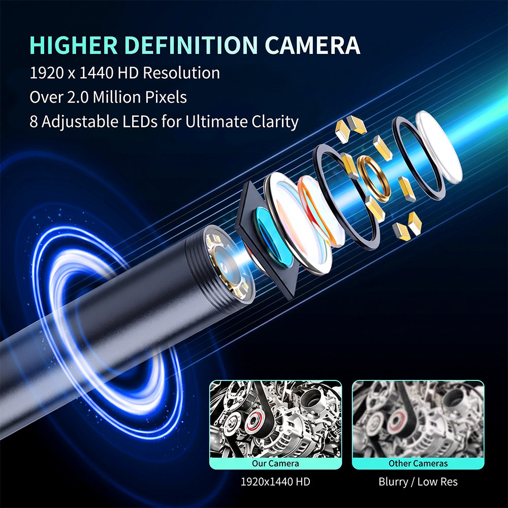 🔥16.4ft HD Endoscope Camera for iPhone & Android
