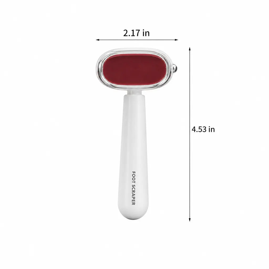 [Last Day Buy 1 Get 1 Free] Dual‑Sided Foot Callus Remover, Replaceable Stainless Steel Blade Foot Scraper🦶
