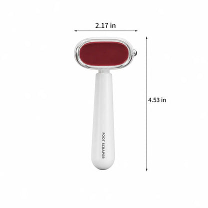 [Last Day Buy 1 Get 1 Free] Dual‑Sided Foot Callus Remover, Replaceable Stainless Steel Blade Foot Scraper🦶
