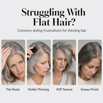 ⏳LIMITED TIME🎉BUY 1 GET 1 FREE! 👩 Peach-scented volumizing & setting spray—for lightweight, bouncy hair and long-lasting hold